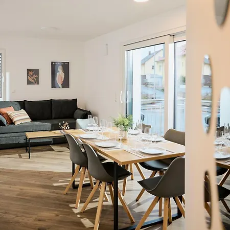 Moderne Mit Highspeed-wlan Und Gratis-tiefgarage Ihr Perfekter Rueckzugsort Nahe Dem Zentrum Und Der Therme I Barrierearm Apartment